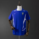 Camisa Seleção Brasileira Retrô 2002 Azul - Nike