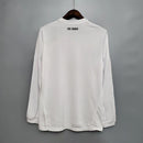 Camisa Manga Longa Real Madrid 10/11 Adidas - Branco