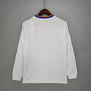 Camisa Manga Longa Real Madrid 21/22 Adidas - Branco
