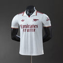 Camisa Arsenal  25/26 - Branca - Versão Jogador Player